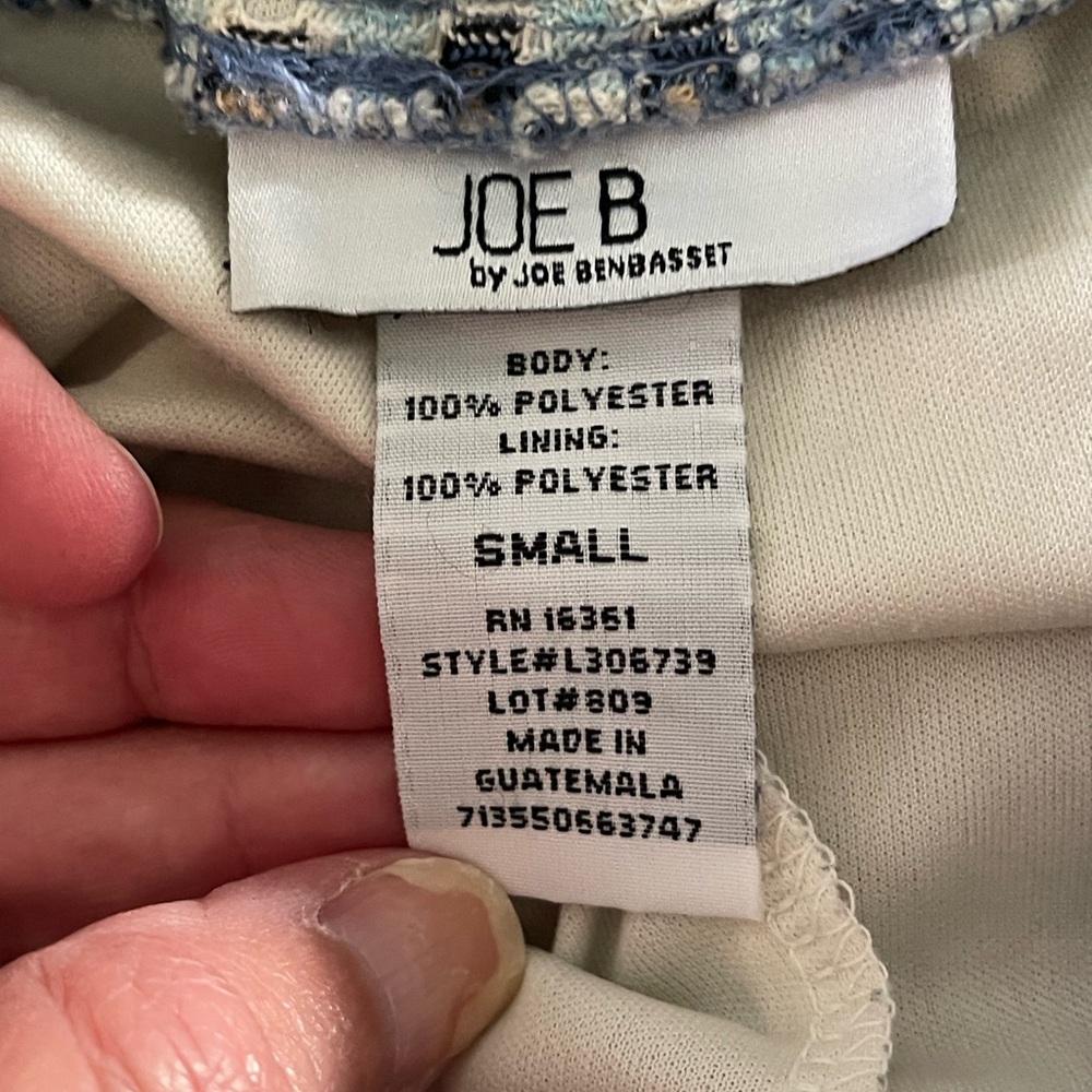 Joe B 70s Crochet Bell Bottom Pants size small - Picture 4 of 5